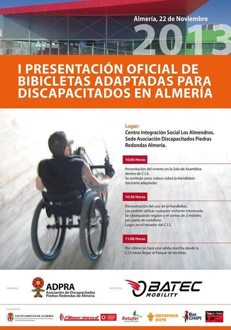 I Presentación Oficial de Bicicletas Adaptadas en Almería