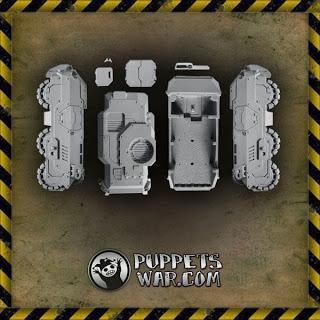 TBT Taurus artillado de Puppets War a la venta.