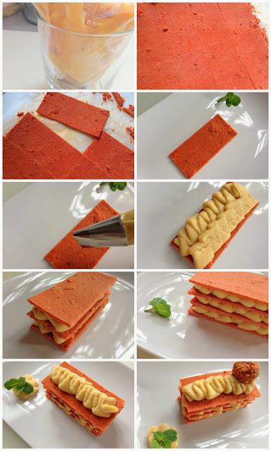 Reto de Noviembre de La Casona de Salamanca. Milhojas de Humus y Chorizo.