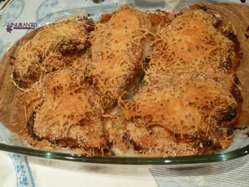 Pollo a la italaina. Delicioso.