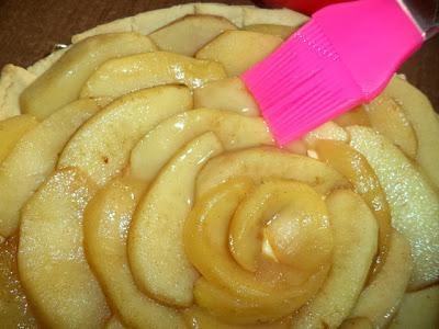 Tarta de Manzana Confitada