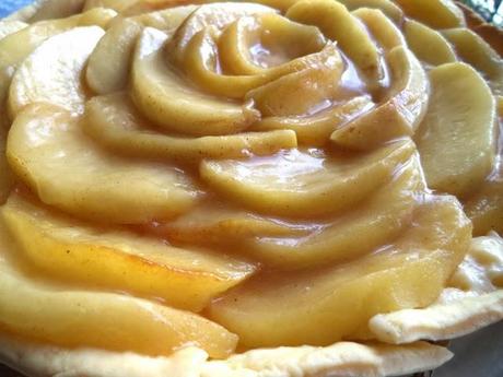 Tarta de Manzana Confitada