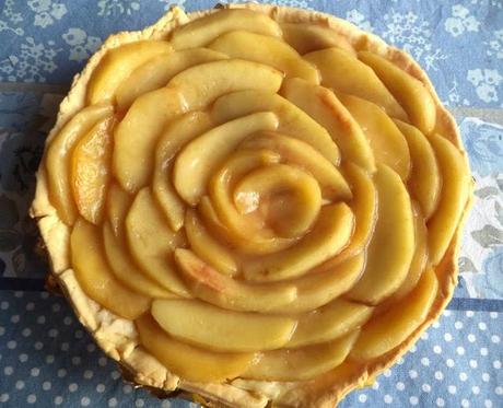 Tarta de Manzana Confitada