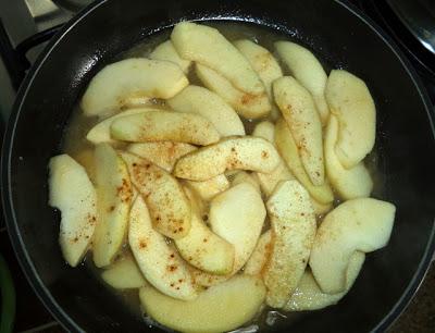 Tarta de Manzana Confitada
