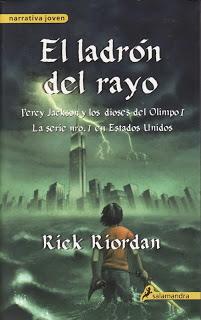 RESEÑA: EL LADRÓN DEL RAYO ~ RICK RIORDAN: