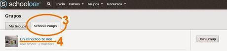 Schoology...Nuestros grupos ¿Te unes a uno?