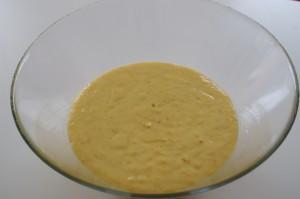 Masa bizcocho Naranja y yogurt