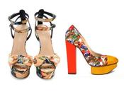 Zapatos estampados, moda primavera