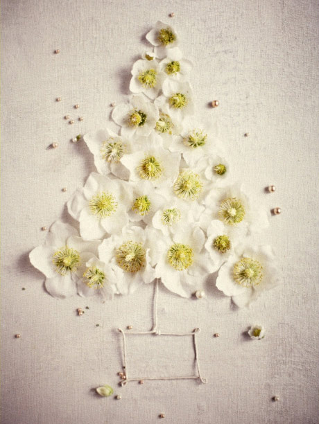 ARBOLES DE NAVIDAD EN LA PARED