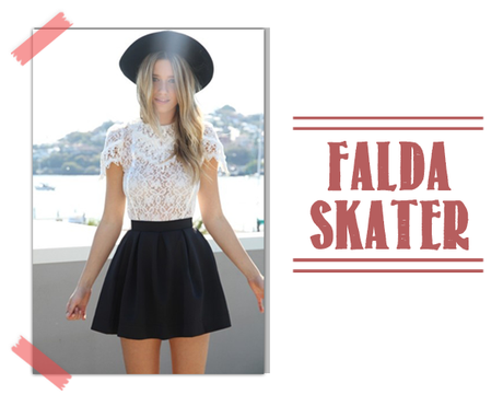 Falda Skater Patinadora