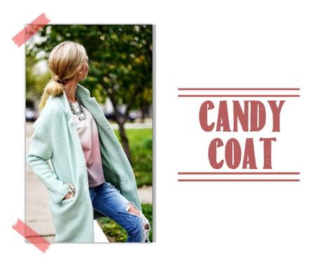 Candy Coat abrigo pastel