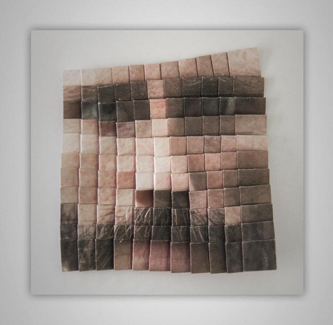 Retratos geométricos de Aldo Tolino