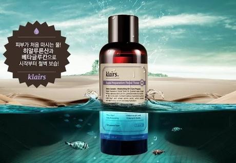 El tónico “Supple Preparation Facial Toner” de KLAIRS en WISHTREND (From Asia With Love)