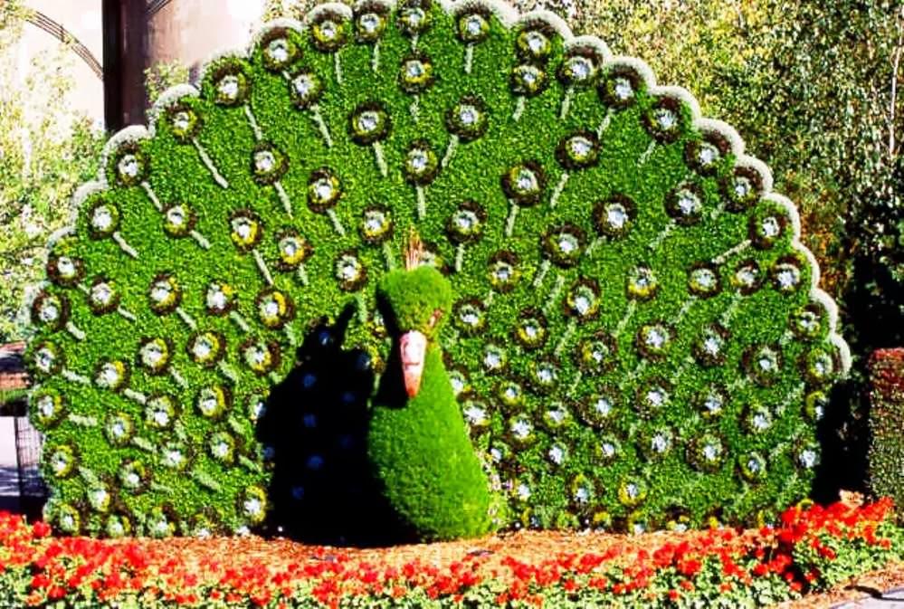 Jardines con figuras de animales y de... - Paperblog