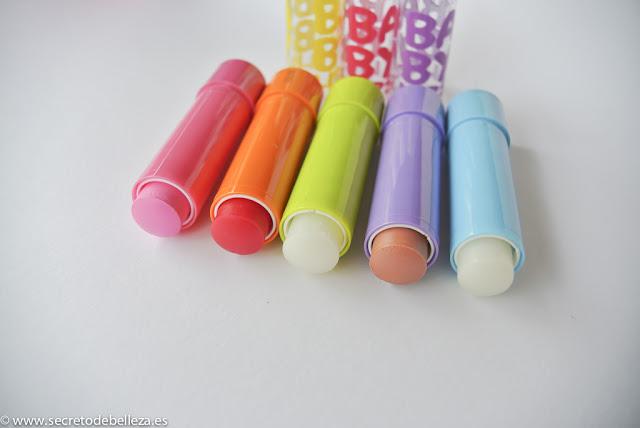 BABY LIPS DE MAYBELLINE, REVIEW Y SWATCHES.