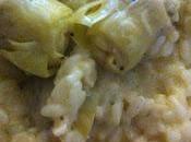 Arroz cremoso finas hierbas alcachofas