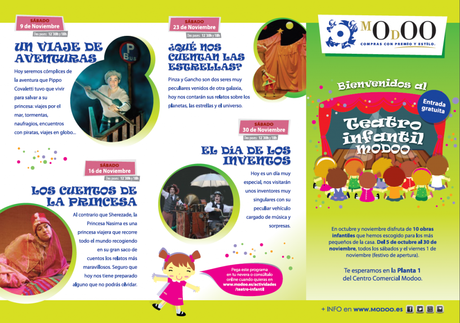 modoo Planes con niños en Oviedo del 22 al 29 de noviembre