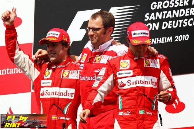 MASSA CONSIDERA SU ACCIDENTE Y EL GP DE ALEMANIA 2010 COMO LOS PEORES MOMENTOS EN FERRARI