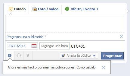 Programa tus post de manera sencilla con las nuevas opciones de Facebook, solo en páginas - enredenlared