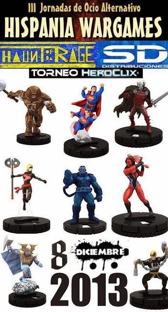 Heroclix y Colonial Space Wars en las Hispania Wargames 2013