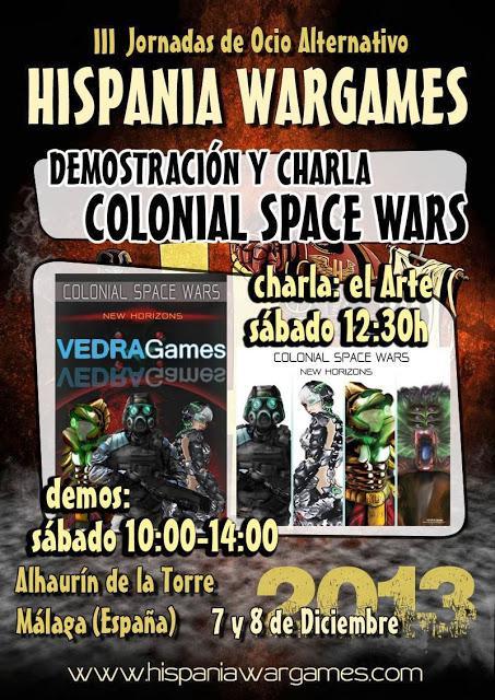 Heroclix y Colonial Space Wars en las Hispania Wargames 2013