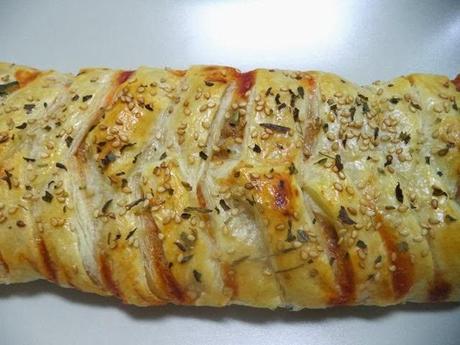 Trenza de Verduras, Legumbres y Gambas