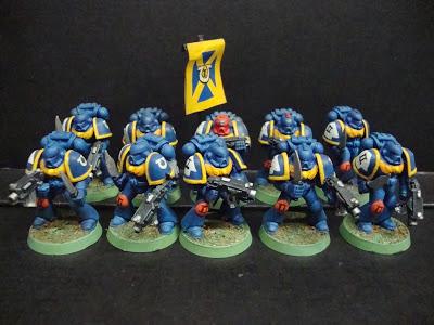 Ultramarines de Space Marines Warriors of the Imperium