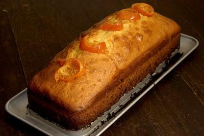 Bizcocho de mandarinas confitadas