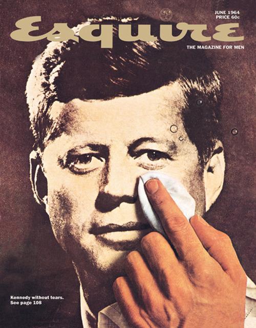 newmanology:  Esquire, June 1964 Cover art director: George Lois See a collection of vintage JFK magazine covers here.    So long, Mr President