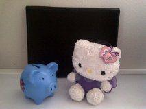 Cerdo y candidata a sumisa.