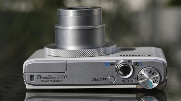 Canon Powershot S110 perfil objetivo