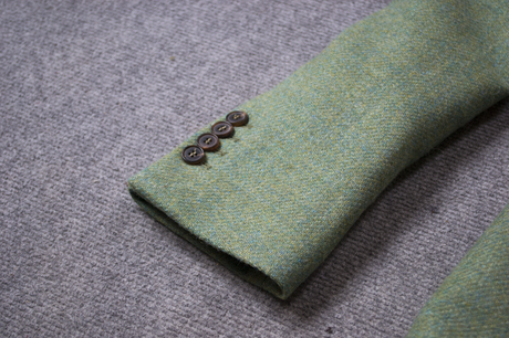 Review Americana tweed verde de López Aragón.