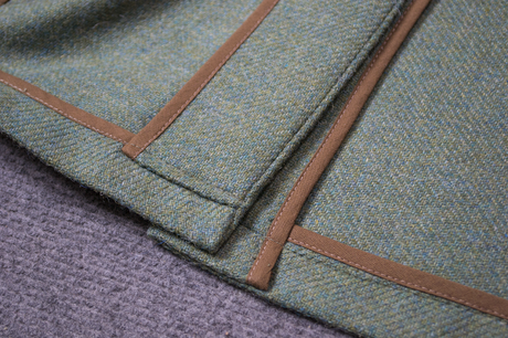 Review Americana tweed verde de López Aragón.