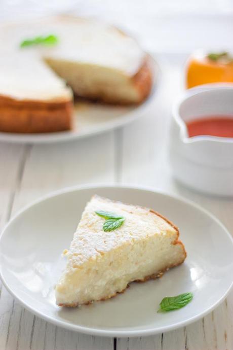 Cottage cheese cake-Pastel de requesón- Monsabor