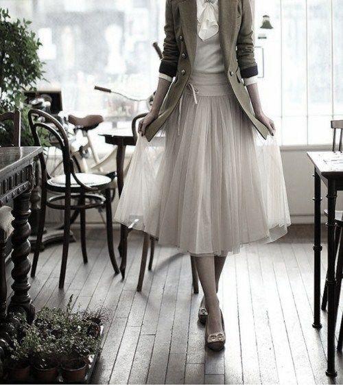 The TULLE ballerina SKIRT