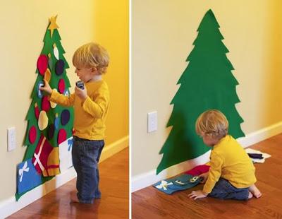 Idea: un árbol de navidad para niños - Paperblog