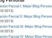 GRACIAS. Posicion Categoria Personal Premios Bitacoras.com 2013
