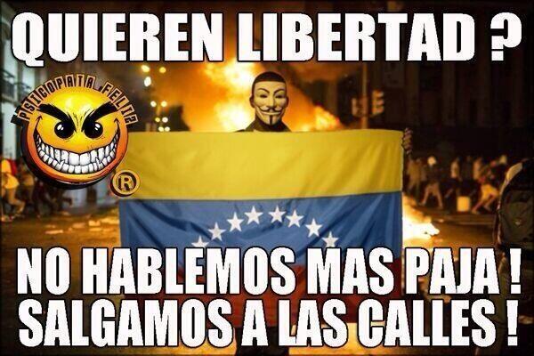 #23NALacalle Hoy es libertad!