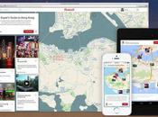 Pinterest introduce Place Pins, para publicar tableros mapas datos Foursquare