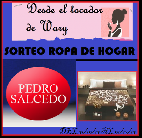 ULTIMOS DIAS; SORTEO ROPA HOGAR: ULTIMOS DIAS; SORTEO ROPA HOGAR: