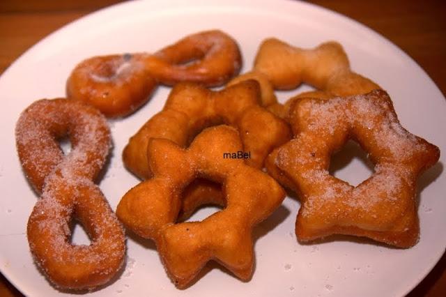 Donas estrella - donuts veganos - Firi Firi