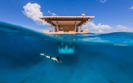 habitación submarina en Zanzibar