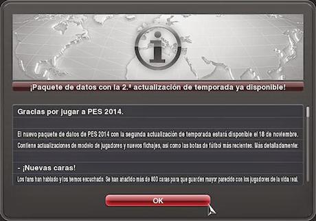 PES 2014: Análisis DLC 2.0