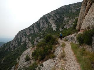 Camino de Santiago. De Barcelona al monasterio de Montserrat
