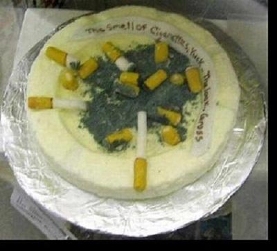 Pero que asco de tarta.