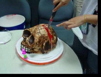 Pero que asco de tarta.