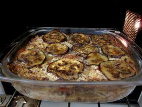 Tarta de berenjena y arroz (#elasaltablogs)