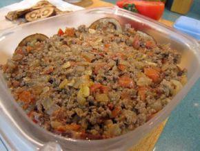 Tarta de berenjena y arroz (#elasaltablogs)