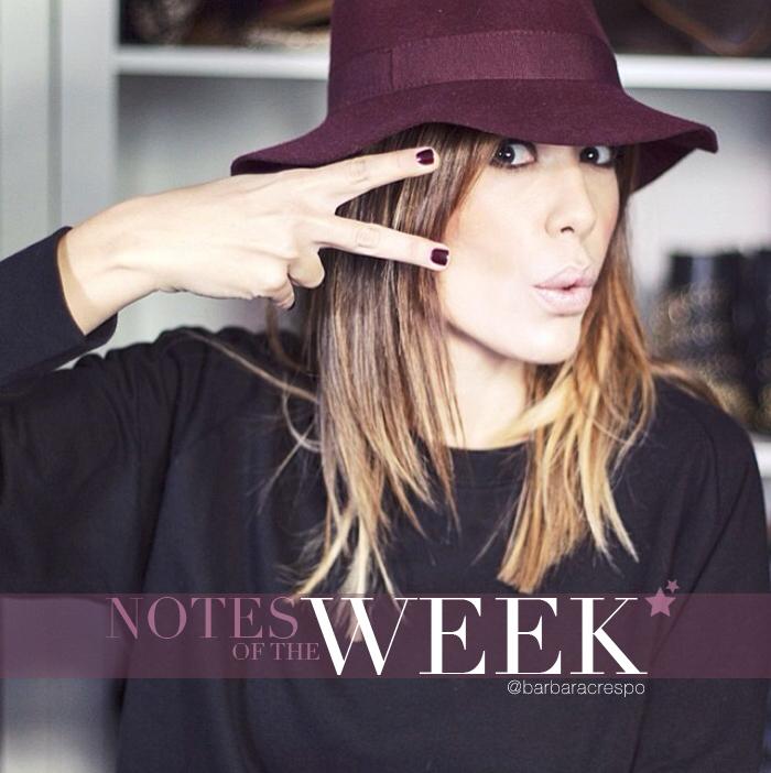 notes of the week barbara crespo tumblr instagram instavideo pics photography fashion blogger
