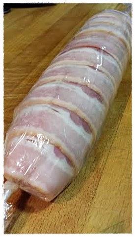 Rollitos de Bacon y Pollo